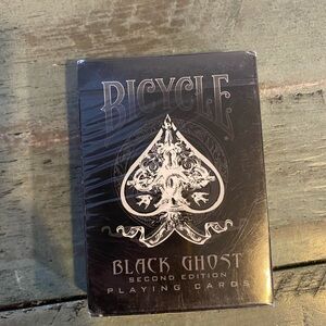Bicycle Playing Cards Black Ghost second edition